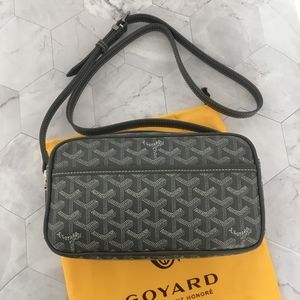 Camera bag grey square ladies